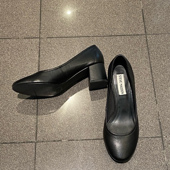 Steve Madden Leather Ballet Pumps - Picture 2 of 4